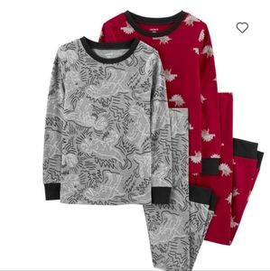 Carters 4pc Boys Pajamas
